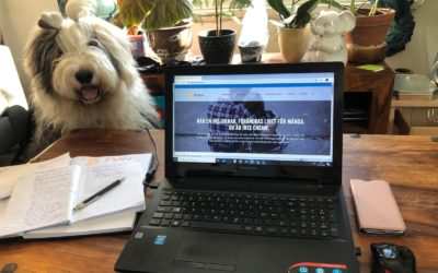 Vi jobbar på distans!